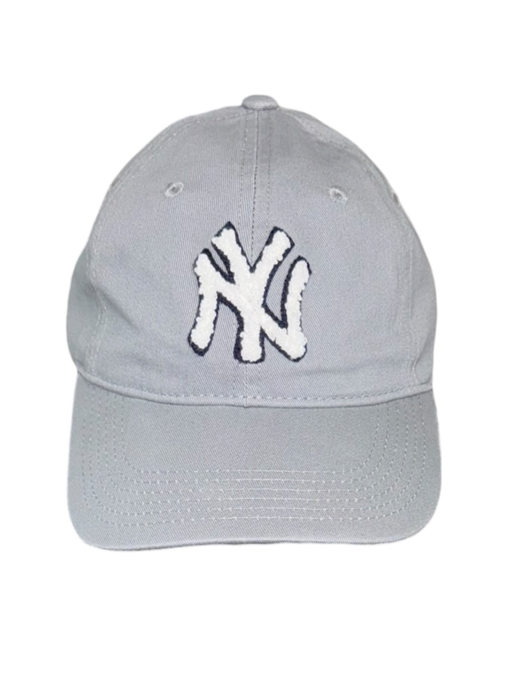 Light Gray New York Yankees Embroidered Cap